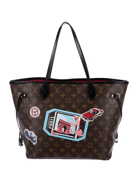 Louis Vuitton Monogram World Tour Neverfull MM.